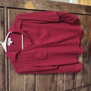 Express Portofino Button Down Blouse | Size XS